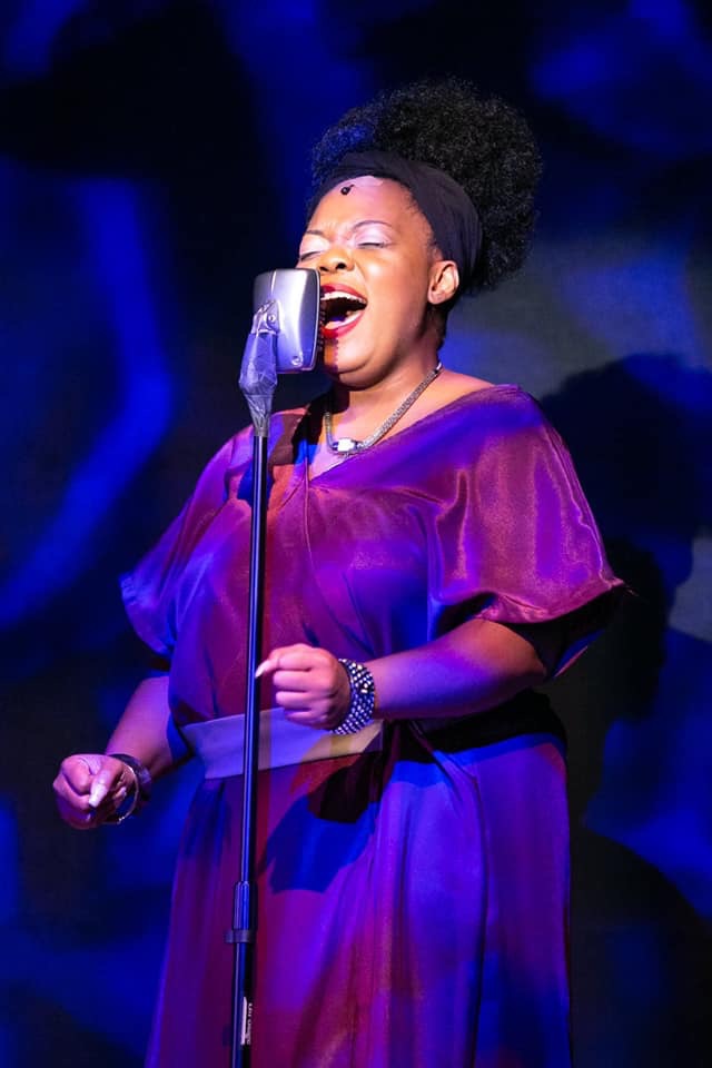 Erica Denise as Effie White performing I Am Changing in Dreamgirls